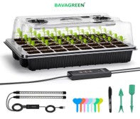 Carica l&#39;immagine nel visualizzatore di Gallery, 40 Cells Seed Starter Tray with Grow Light (Germination Kit )
