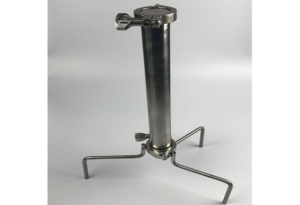 BHO open blast extractors in 304 stainless steel with quadpod